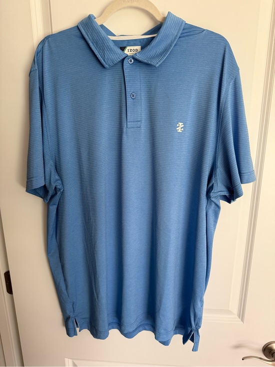 Izod Other - Izod Men’s Polo Shirt in Light Blue with Embroidered Logo